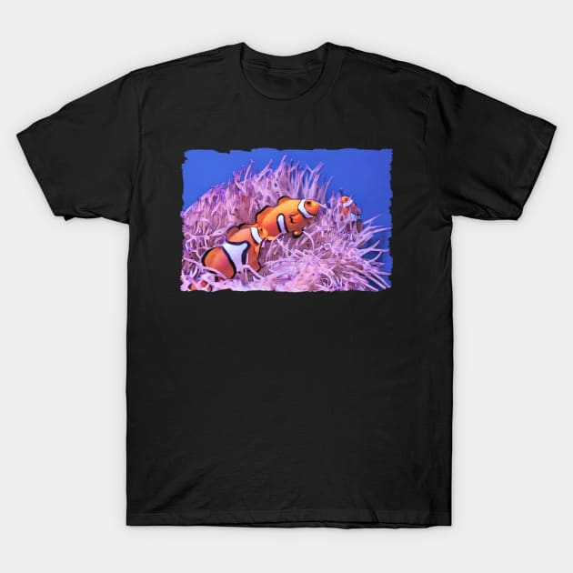 Clown Fish T-Shirt by PhotoArts